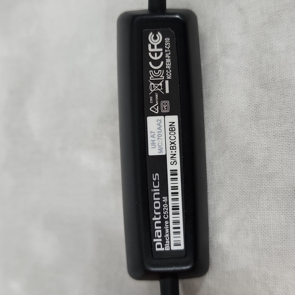 Plantronics Dual-ear USB Wired Headset for PC - C520-M - Picture 4 of 10